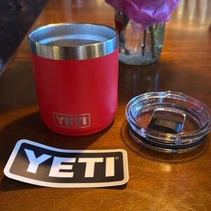 YETI Rambler Lowball with Magslider Lid